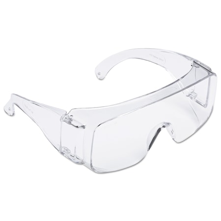 3M Safety Glasses, OTG Gray Polycarbonate Lens, Uncoated, 20PK TGV01-20
